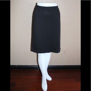 Jaclyn Smith Women’s Black Career Skirt